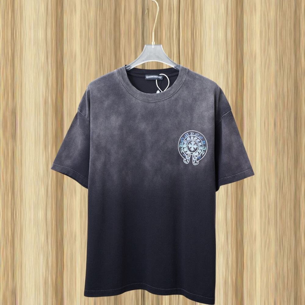 Chrome Hearts Crew Neck Short Sleeve T-Shirt